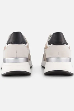 Gabor Sneakers zilver Leer