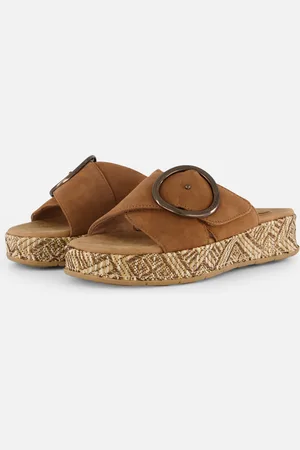 Tamaris Comfort Slippers Leer