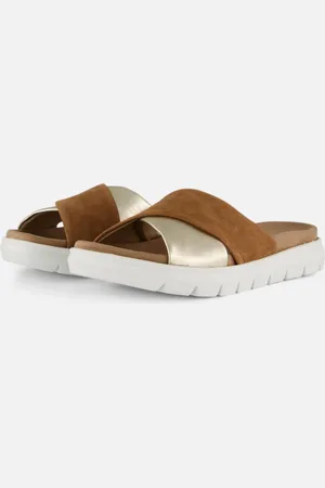Feyn Slippers Leer