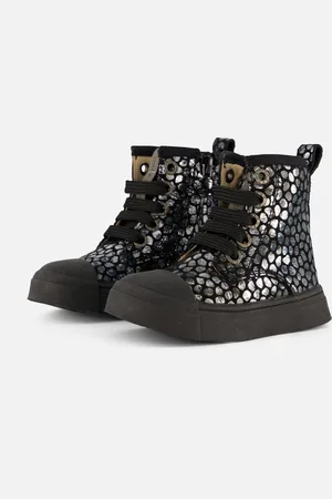 Shoesme Babyschoenen zwart Leer