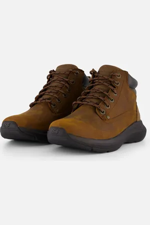 Skechers Parson-Ederic Veterschoenen bruin