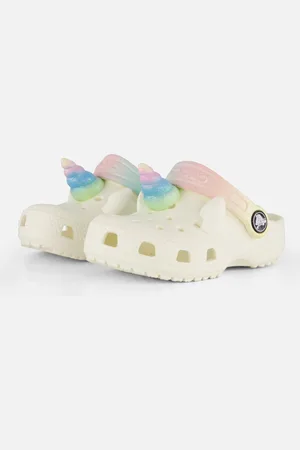 Crocs Classic Rainbow Unicorn Clogs Slippers