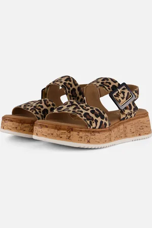 Gabor Leopard Sandalen Suede