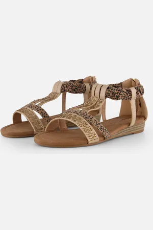 Supercracks Sandalen Textiel