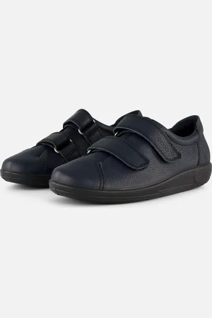 Ecco Soft 2 Sneakers donkerblauw Leer