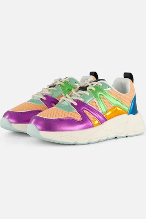 Posh By Poelman Sneakers zilver Synthetisch