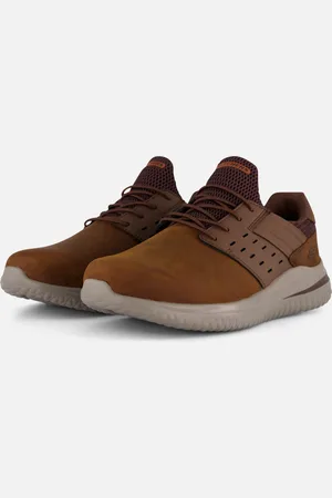 Skechers Delson 3.0 Ezra Sneakers Leer