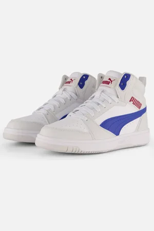PUMA Rebound v6 Mid Sneakers Imitatieleer