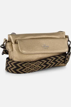 Charme London Schoudertas goud Synthetisch