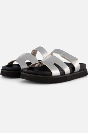 Ann Rocks Sandalen zwart Pu