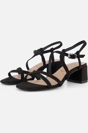 Tamaris Sandalen met hak Textiel