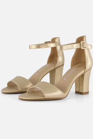 Tamaris Sandalen met hak Textiel