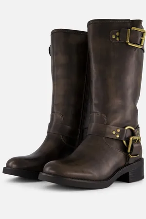 Ann Rocks Hoge Biker boots Synthetisch