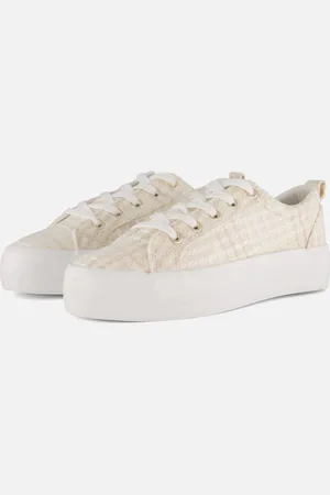 Supercracks Sneakers blauw Canvas