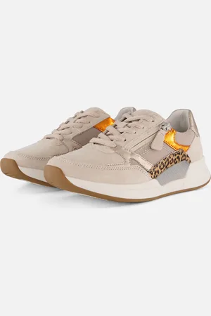 Gabor Leopard Rollingsoft Sneakers Textiel