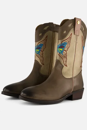 Develab Cowboylaarzen Leer