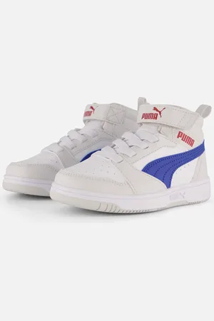 PUMA Rebound v6 Mid Sneakers Imitatieleer