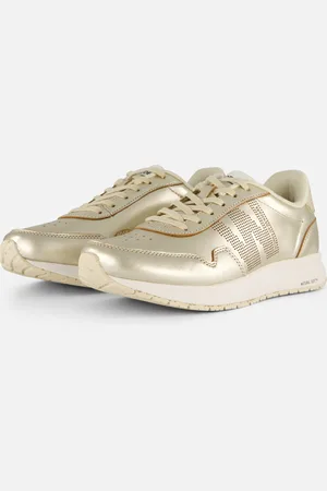 Woden Nora Natural Soft Sneakers Leer