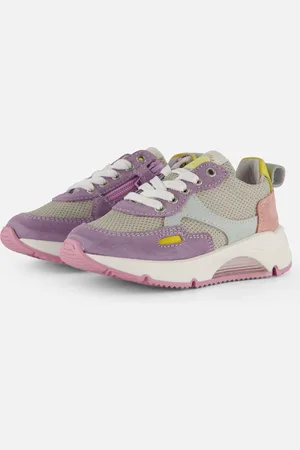 Develab Low Cut Sneakers Leer
