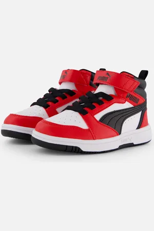 PUMA Rebound V6 Mid Sneakers Imitatieleer