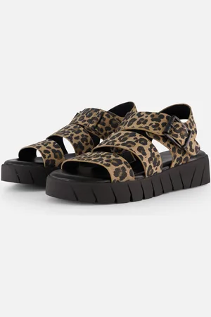 QS by s.Oliver Leopard Sandalen Synthetisch