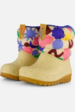 Crocs Classic Neopuff Geo Snowboots geel