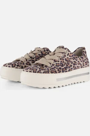 Gabor Leopard Sneakers Leer