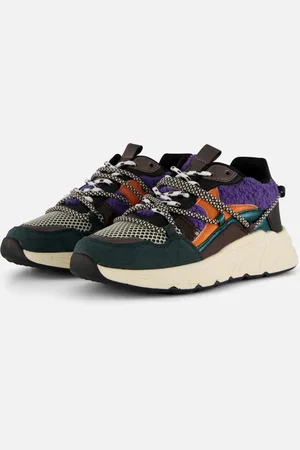 Posh By Poelman Sneakers blauw Textiel