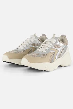 Muyters Metallic Sneakers Leer