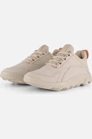 Ecco MX Sneakers beige Leer