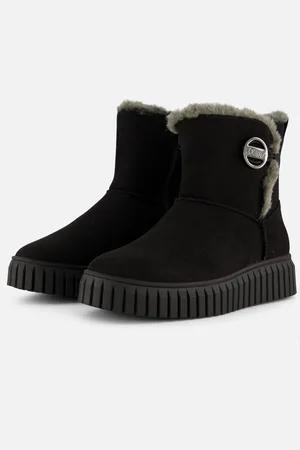 QS by s.Oliver Gevoerde boots Suede