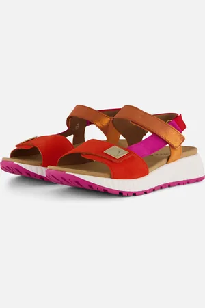 Gabor Sandalen rood Suede