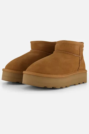QS by s.Oliver Plateau Gevoerde boots Suede