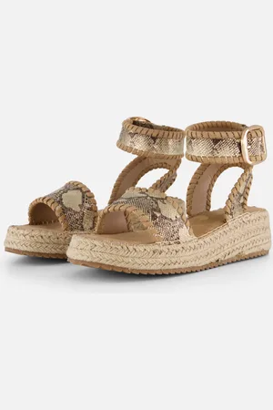 Cellini Espadrilles bruin Textiel