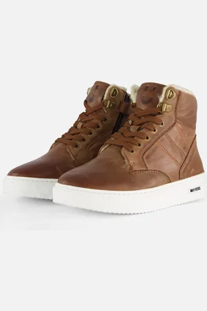 Muyters Veterboots cognac Leer
