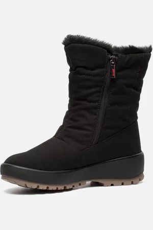 Olang Snowboots zwart Textiel