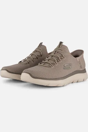 Skechers Slip-ins Summits Instappers beige Textiel