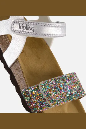 Kipling Marjorie 3 Sandalen zilver Leer