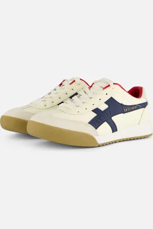 Skechers Zinger Manzilla Sneakers wit Leer
