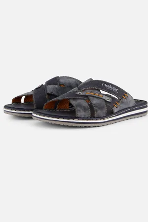 Rieker Serbia Slippers Leer