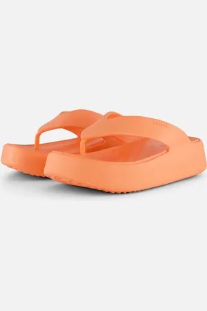 Crocs Getaway Platform Flip Slippers Rubber