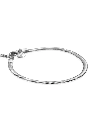 ZinZi Zilveren platte slangen-armband 3,5mm breed ZIA2402