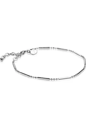 ZinZi Zilveren fantasie armband met staafjes ZIA1452