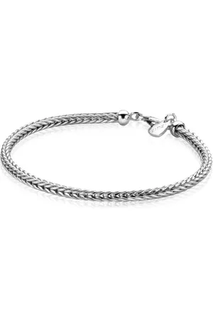 ZinZi Zilveren schakelarmband vossenstaart 3.0mm breed ZIA1124
