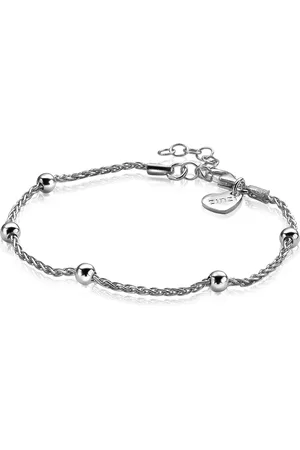 ZinZi Zilveren fantasie armband 17,5-20,5cm ZIA1128