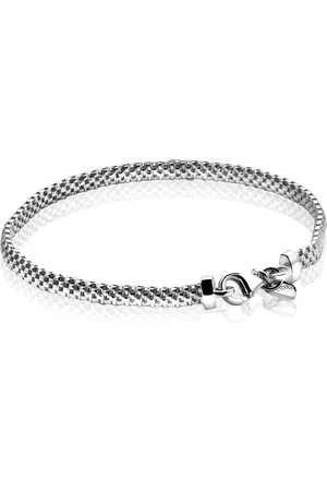 ZinZi Zilveren fantasie armband 18,5cm ZIA878