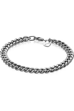 ZinZi Zilveren gourmet armband 6,5mm breed 19cm ZIA1056
