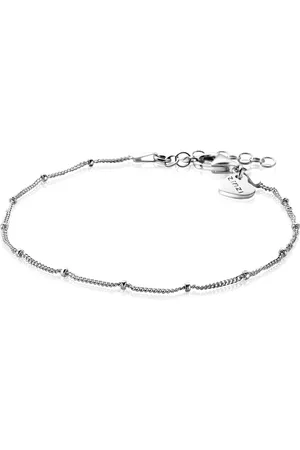ZinZi Zilveren gourmet armbandje met bolletjes 17-20cm ZIA2181