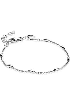 ZinZi Zilveren fantasie armband ovaal 16,5-20cm ZIA1655