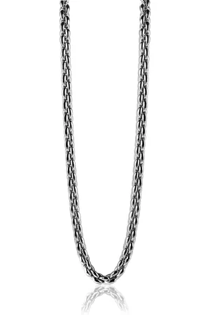 ZinZi Zilveren schakel collier 43cm ZIC1205